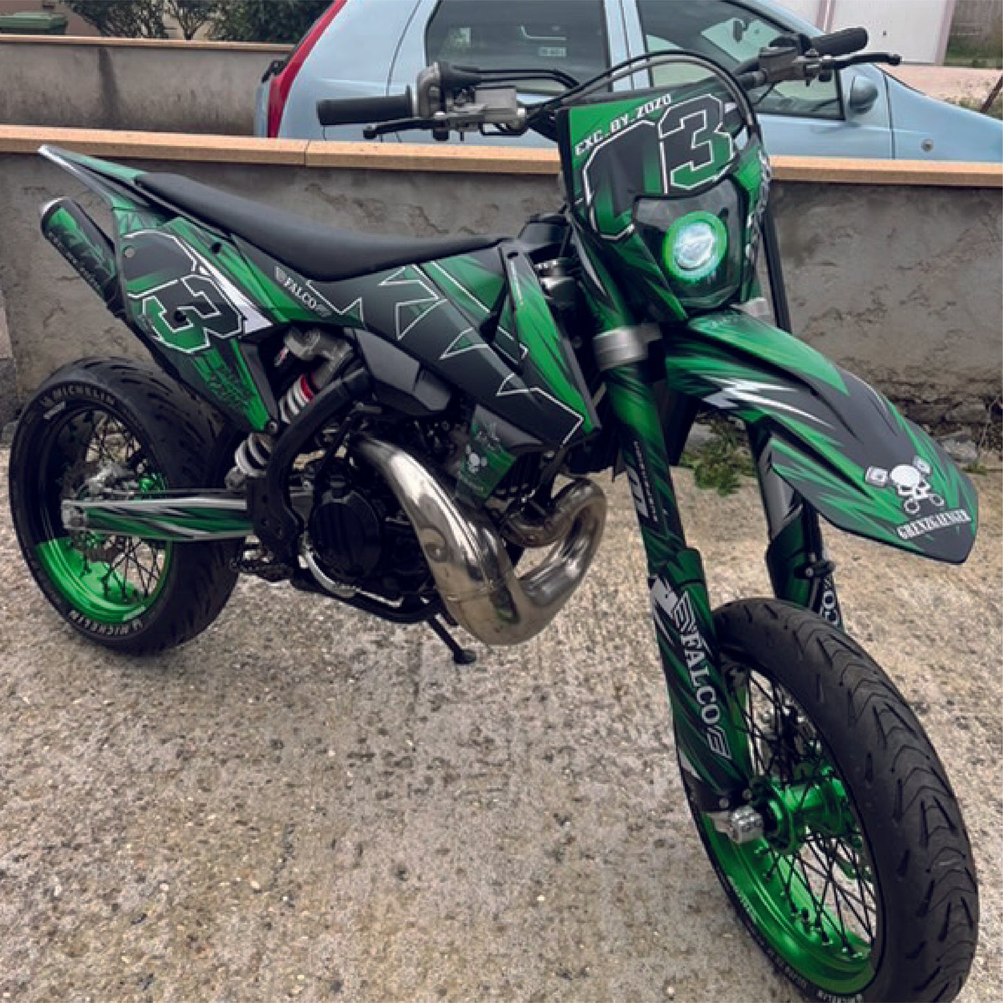 KIT DÉCO 100% PERSONNALISÉ SUPERMOT/MX/QUAD/ENDURO