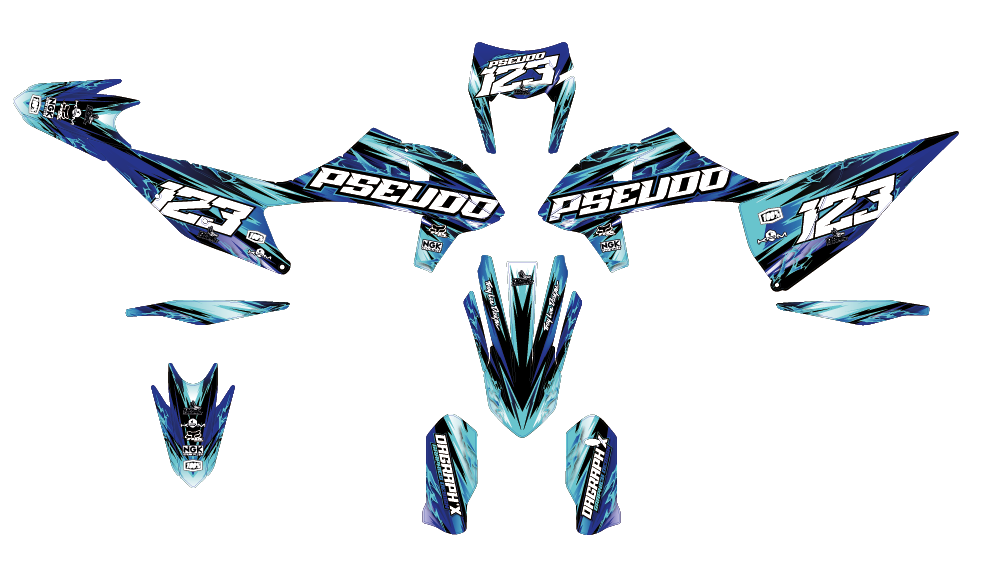KIT DECO THOR EDITION / SEMI-PERSONNALISBLE 50CC
