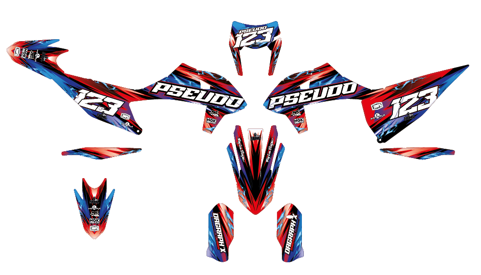 KIT DECO THOR EDITION / SEMI-PERSONNALISBLE 50CC