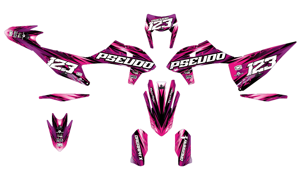 KIT DECO THOR EDITION / SEMI-PERSONNALISBLE 50CC